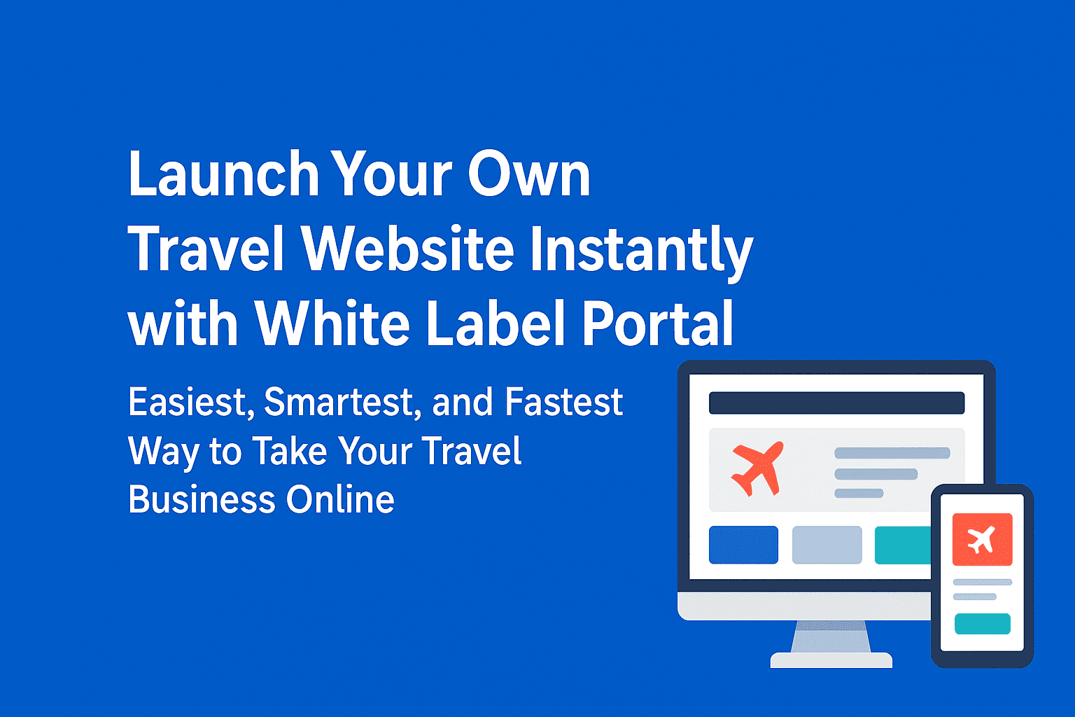 White Label Travel Portal – The Easiest Option to Go Online | CouponFares
